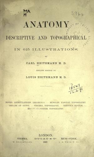 Cover for Anatomy