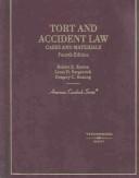 Cover for Tort and accident law