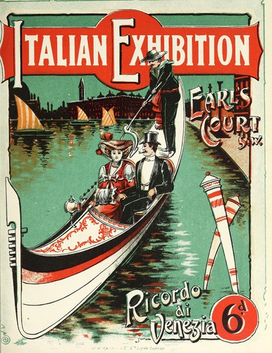 Cover for Soveneir of "Venice by night"