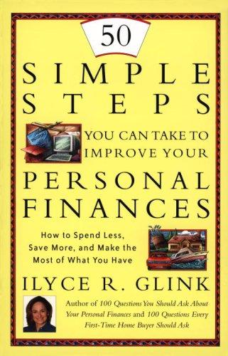 Cover for 50 Simple Steps You Can Take To Improve Your Personal Finances