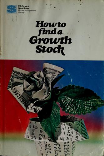 Cover for How to find a growth stock
