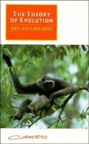 Cover for The theory of evolution