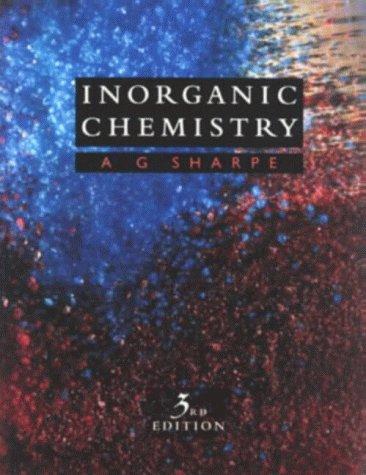 Cover for Inorganic chemistry