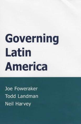 Cover for Governing Latin America