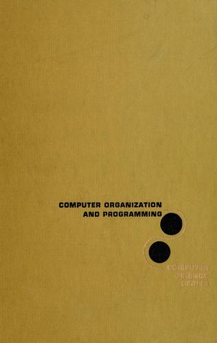 Cover for Computer organization and programming