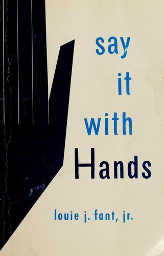 Cover for Say it with hands