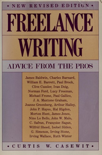 Cover for Freelance writing