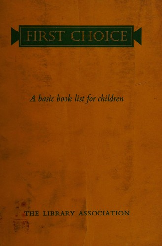 Cover for First choice