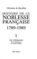Cover for Hist de la noblesse française -t1-
