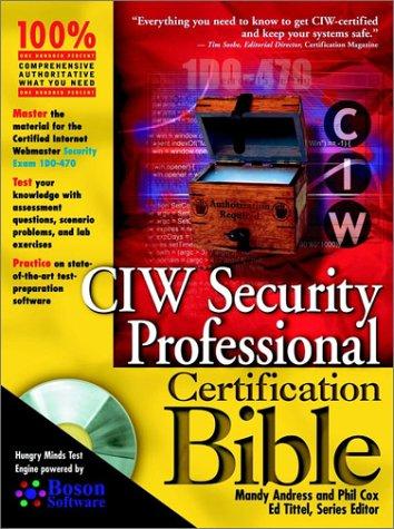 Cover for CIW Security Professional Certification Bible