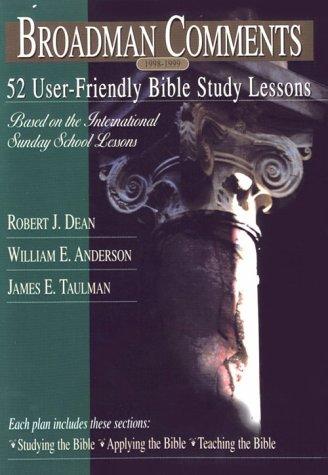 Cover for Broadman Comments 1998-1999