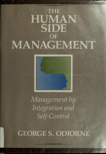 Cover for The human side of management