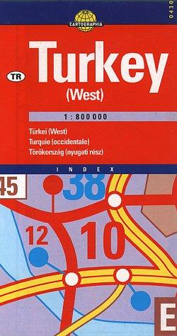 Cover for Western Turkey Map