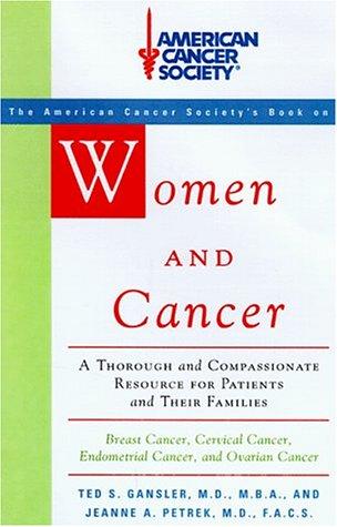 Cover for Women and cancer