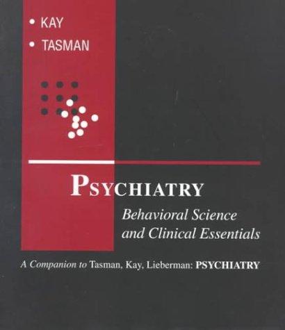 Cover for Psychiatry