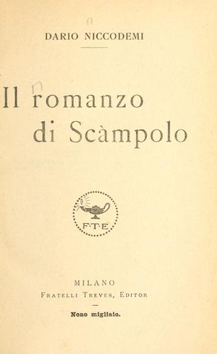 Cover for Il romanzo di Scampolo