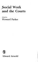 Cover for Social work and the courts