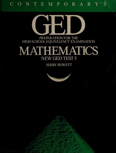 Cover for GED preparation for the high school equivalency examination.