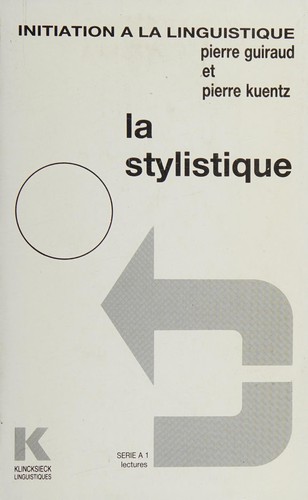 Cover for La stylistique lectures
