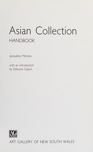 Cover for Asian collection