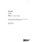 Cover for Specialty of the house.