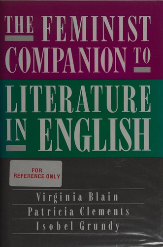 Cover for The Feminist companion to literature in English