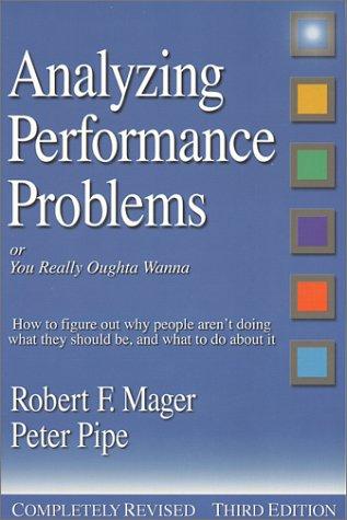 Cover for Analyzing performance problems, or, You really oughta wanna