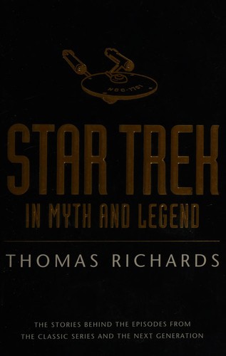 Cover for Star trek in myth and legend