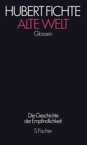 Cover for Alte Welt