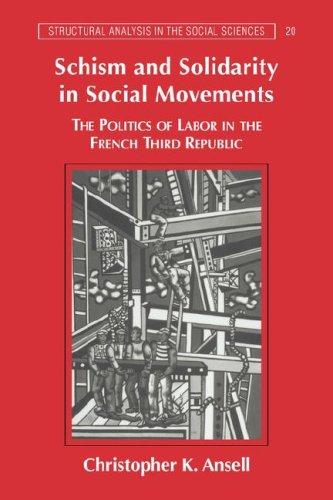 Cover for Schism and Solidarity in Social Movements
