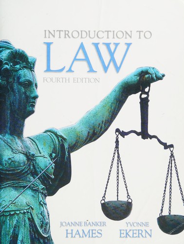 Cover for Introduction to law
