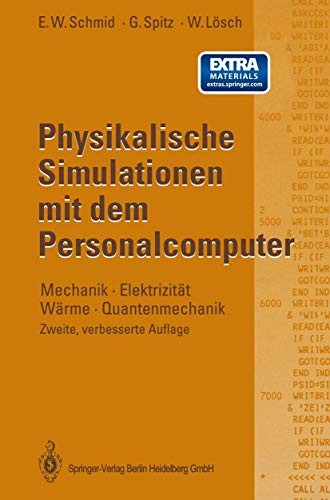 Cover for Physikalische Simulationen mit dem Personalcomputer
