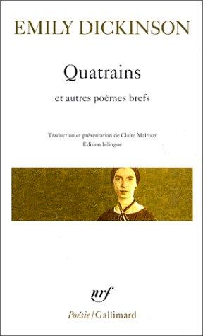 Cover for Quatrains et autres poèmes brefs