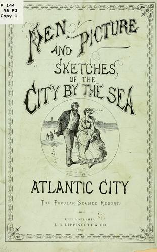 Cover for Pen and picture sketches of the city by the sea