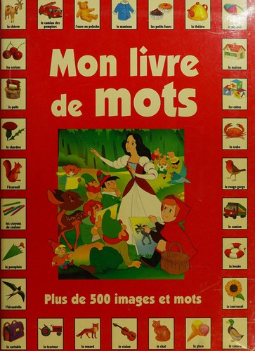 Cover for Mon livre de mots