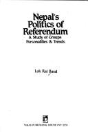 Cover for Nepal's Politics of Referendum