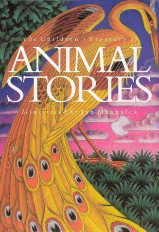 Cover for The Children's Treasury of Animal Stories (Children's English)