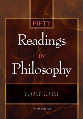 Cover for Fifty Readings in Philosophy