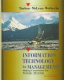 Cover for Information technology for management