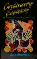 Cover for Ordinary ecstasy