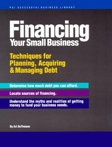 Cover for Financing your small business