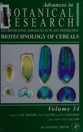 Cover for Biotechnology of cereals