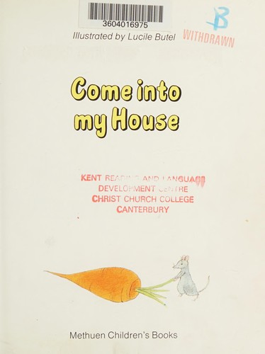 Cover for Come into My House