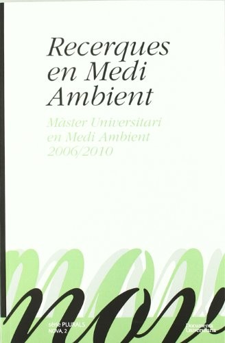 Cover for Recerques en Medi Ambient