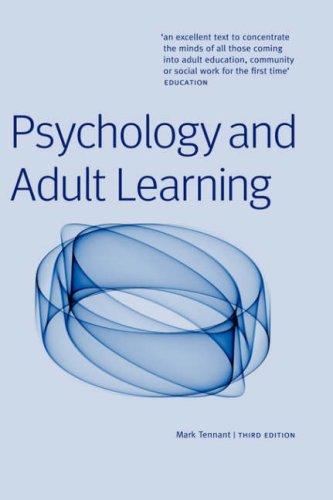 Cover for Psychology and adult learning