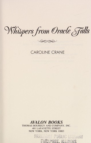 Cover for Whispers from Oracle Falls