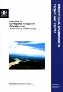 Cover for Guidelines for the integrated management of the watershed