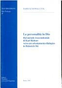Cover for La personalità in Dio