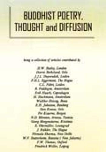 Cover for Buddhist poetry, thought, and diffusion