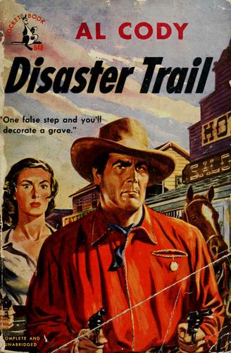 Cover for Disaster trail